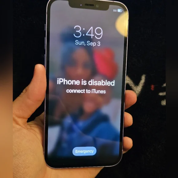 Iphone 12 In Purple . READ DESCRIPTION